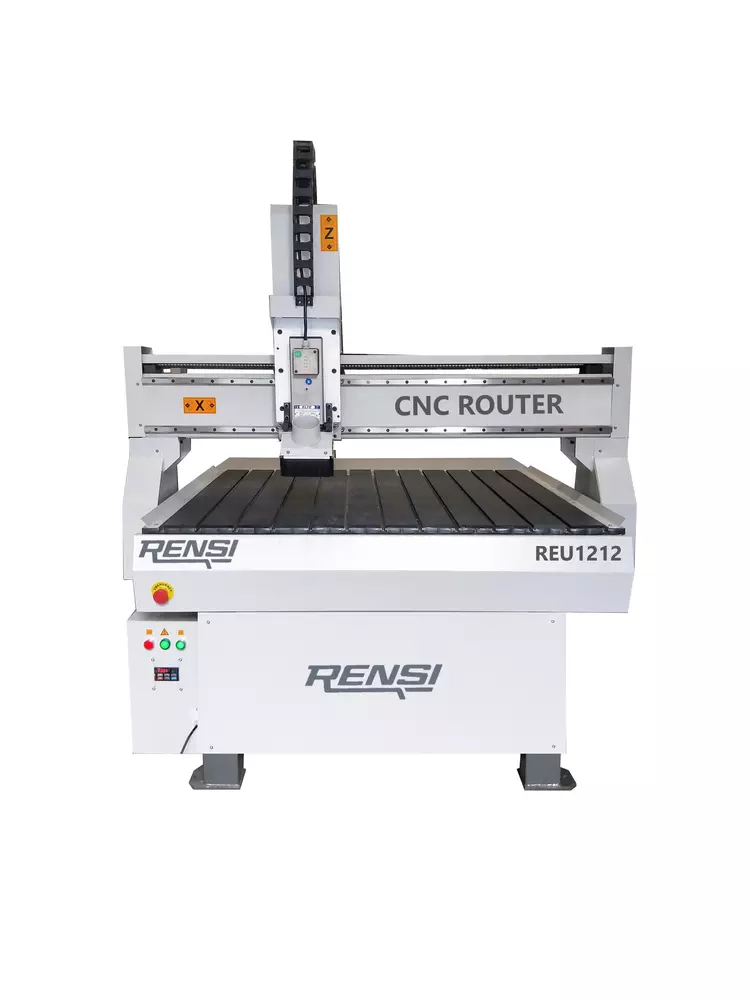Rensi REU1212 CNC med T-spårsbord (1200 X 1200 mm)