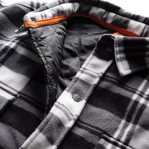Scruffs vadderad arbetströja Svart/vit S-XXL