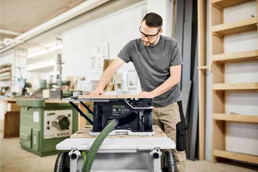 Batteridriven bordssåg CSC SYS 50 EBI-Set FESTOOL