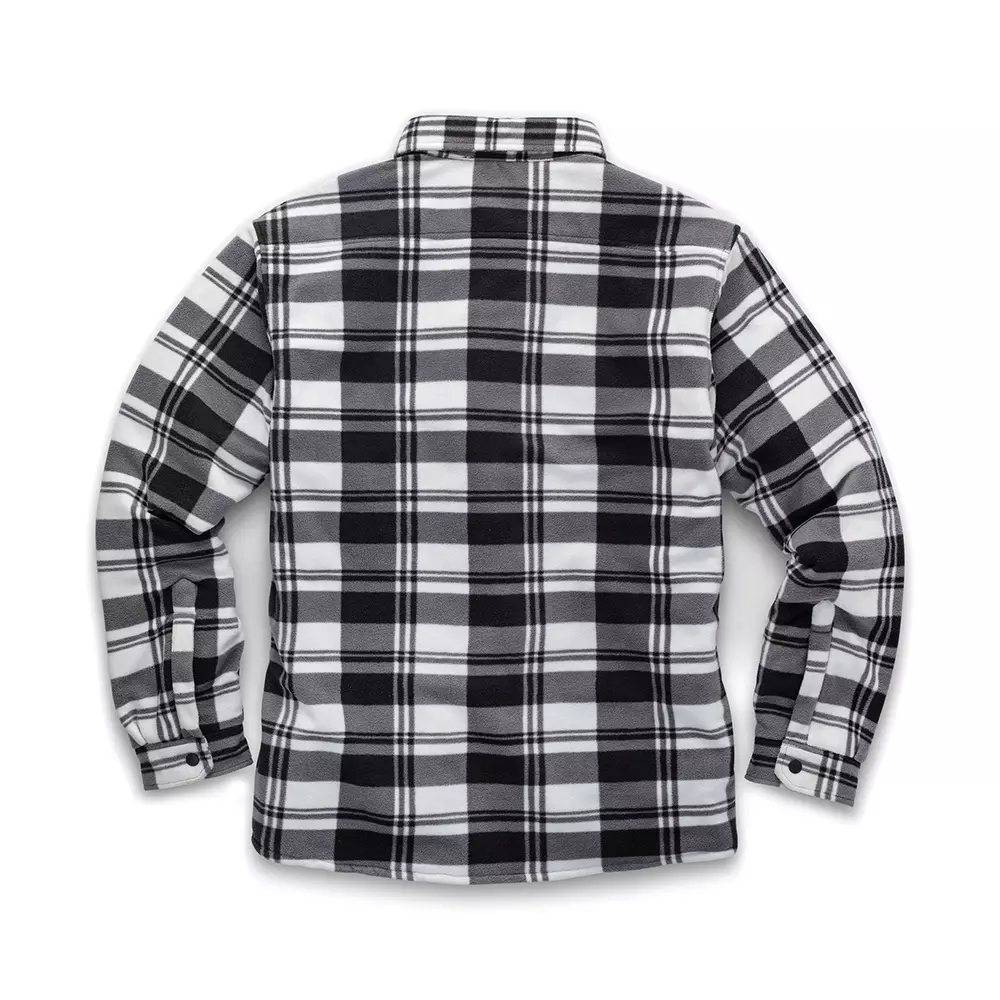 Scruffs vadderad arbetströja Svart/vit S-XXL