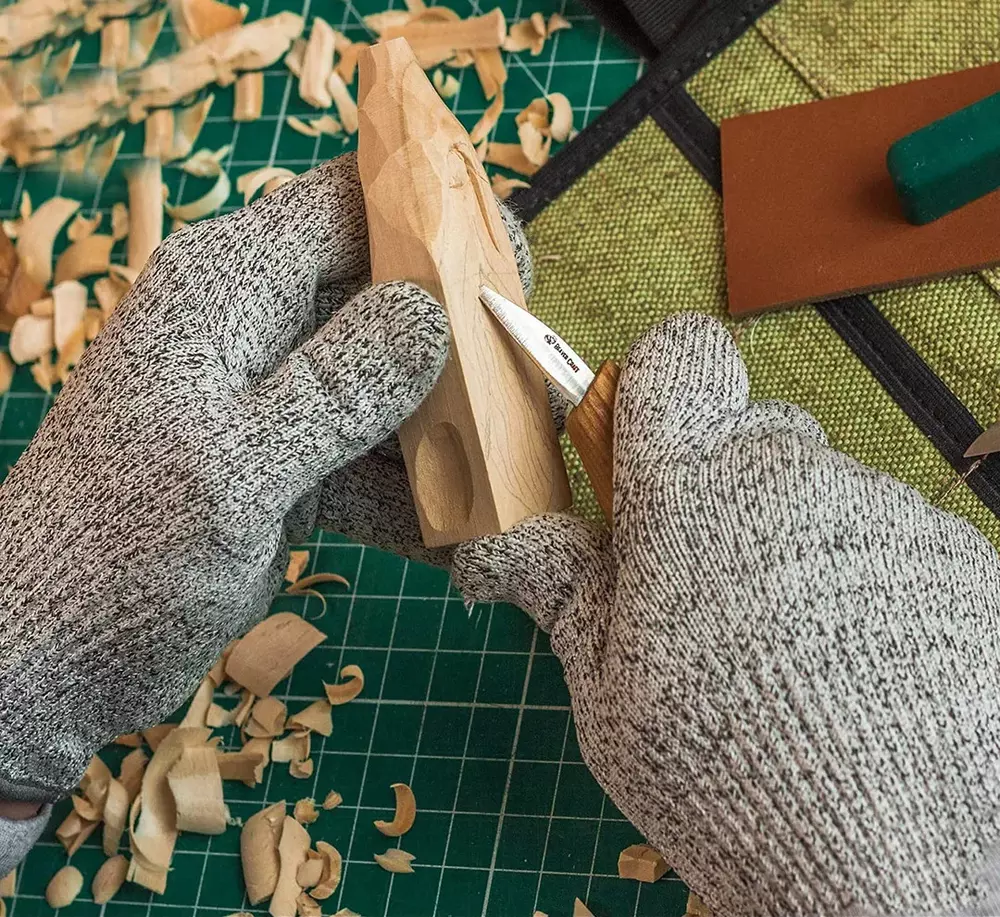 BeaverCraft S15 Täljset Start i tygrulle