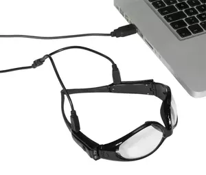 Matrix Skyddsglasögon KIT ( linser, LED-skalmar, nackband)