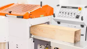 4-kutter  listhyvel PRO, steglös hast 3-15 m/min, EU , 3-fa Wood Mizer