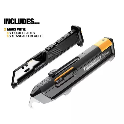 Toughbuilt Universalkniv inkl. 2 magasin