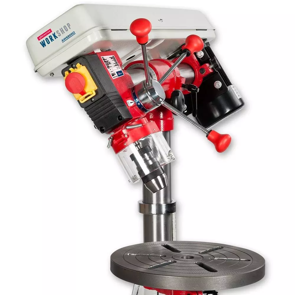 Axminster Workshop Radial Pelarborrmaskin AW680RD 230V golv