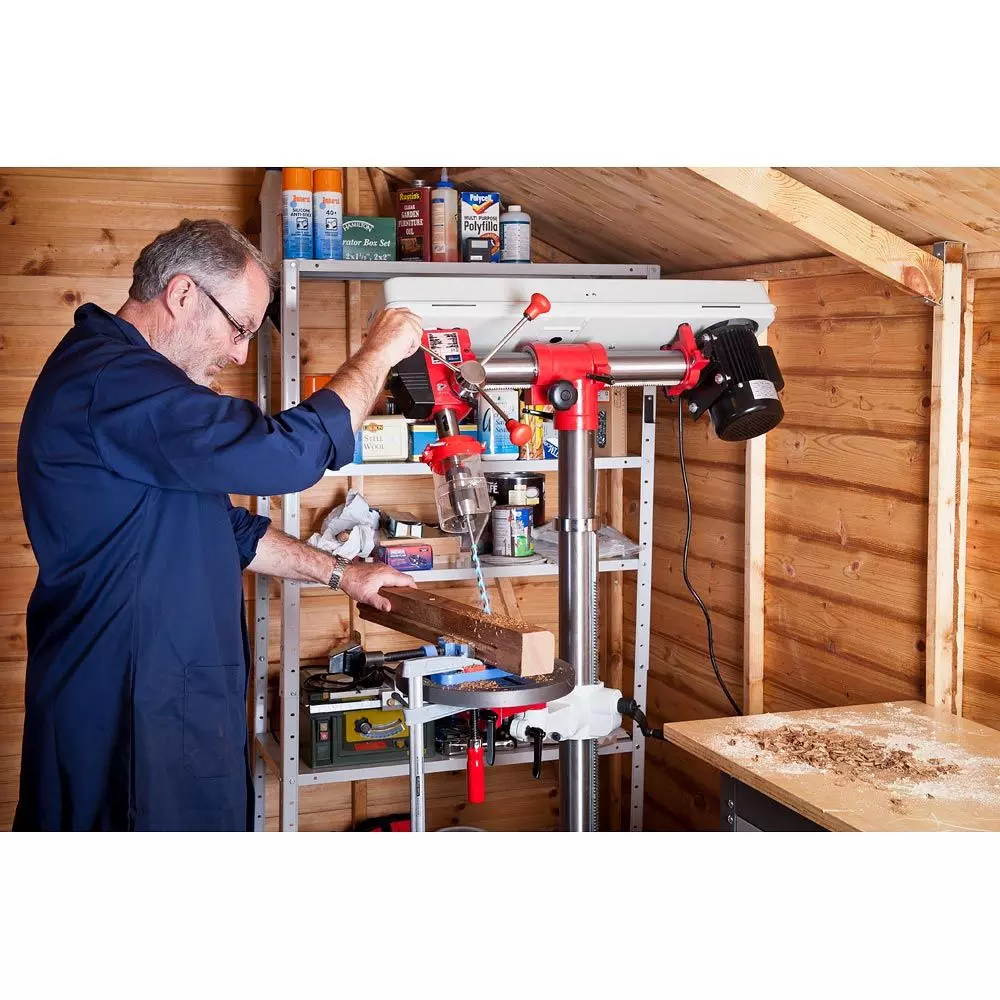 Axminster Workshop Radial Pelarborrmaskin AW680RD 230V golv