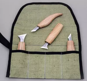 BeaverCraft TR4 Verktygsrulle (4 fickor)