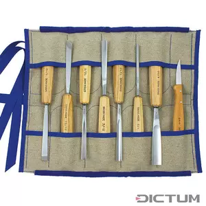 Pfeil® Bildhuggarjärn Set 8-delar Dictum®