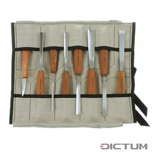 Pfeil® Bildhuggarjärn Set 8-delar Tysklönn Dictum®