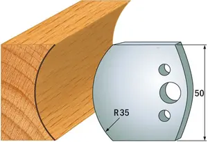 CMT - TB-90 stål 50x4 Nr 545, 1 par Verktygsstål