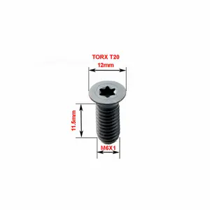 Sheartak Torx T20 M6x1 L=15,4mm 1st För Sheartak spiralkuttrar