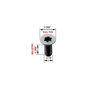 Sheartak Torx T25 12,7 mm 1st För Sheartak spiralkuttrar