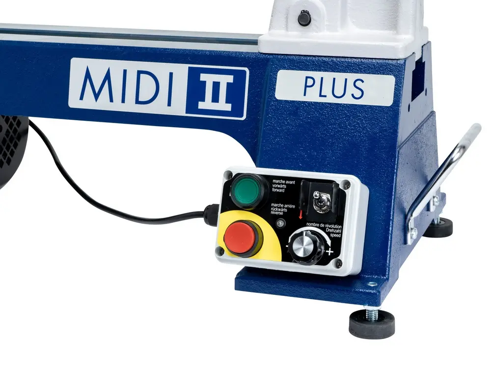 Drechselmeister svarv MIDI 2-PLUS Inkl chuck och förlängning