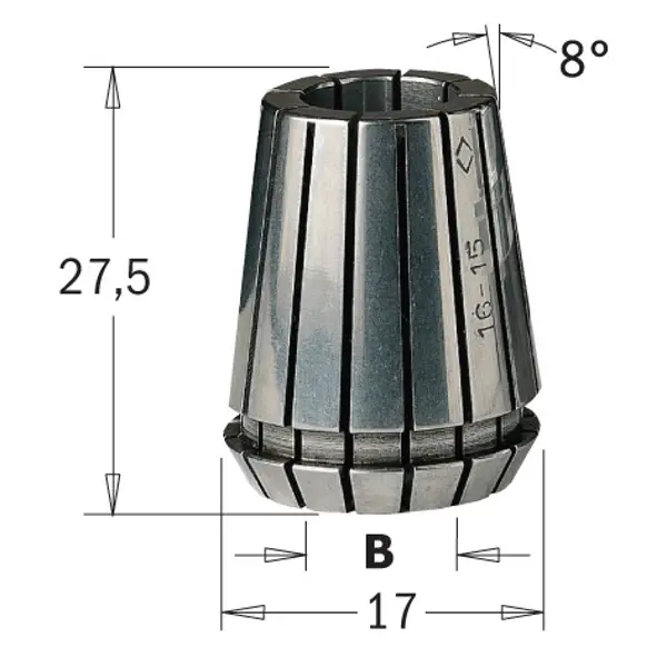 CMT ER16 Spännhylsor