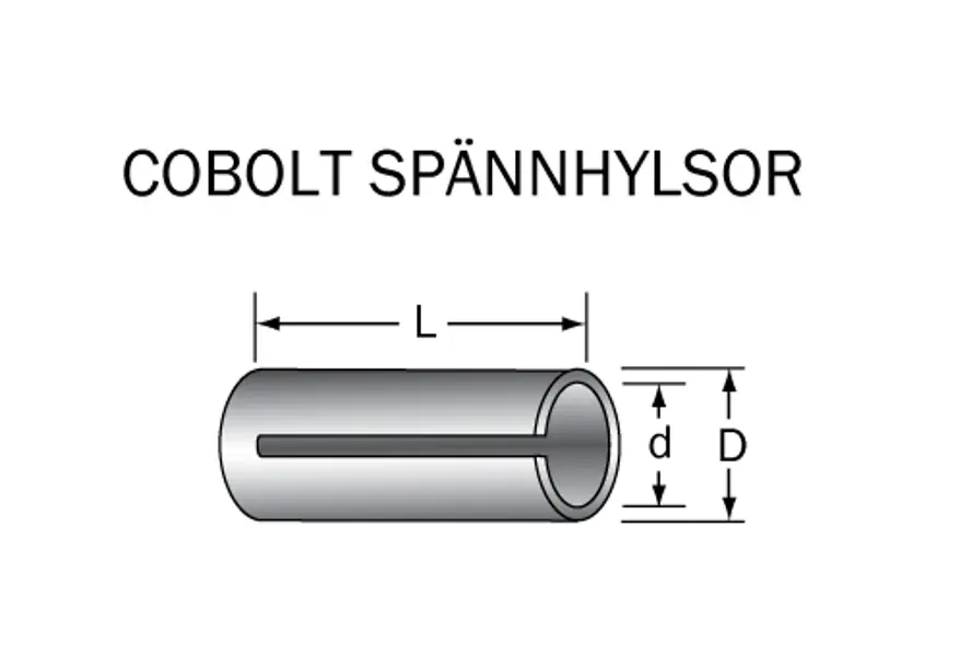 Spännhylsa/Reducerhylsa