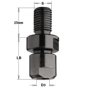 Spänntång M14x2 För 10-12-12,7 mm TB