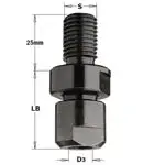 Spänntång M16x2 För 10-12-12,7 mm TB