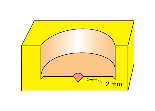 HM Beslagsfräs D=35 TL=57 S=8 Cobolt®
