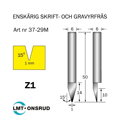 Skrift och gravyrfräsar