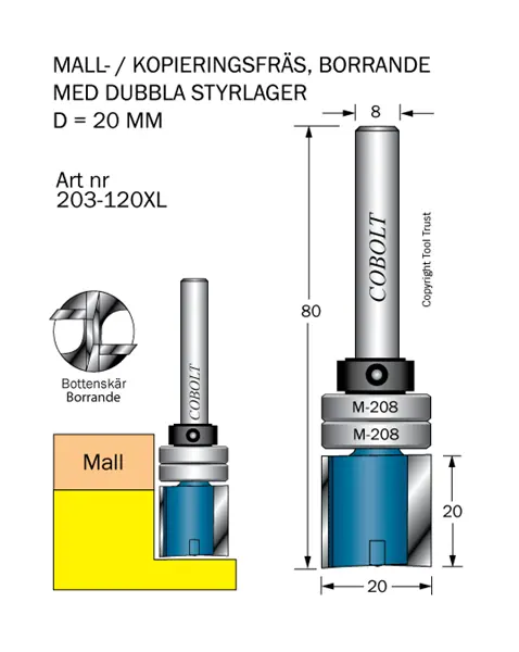 Låskistefräsar