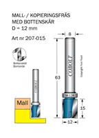 BORRANDE MALLFRÄSAR / KOPIERFRÄSAR MED SKAFTMONTERAT STYRLAGER