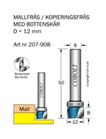 BORRANDE MALLFRÄSAR / KOPIERFRÄSAR MED SKAFTMONTERAT STYRLAGER