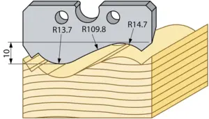 Profilstål 96058HSS TB