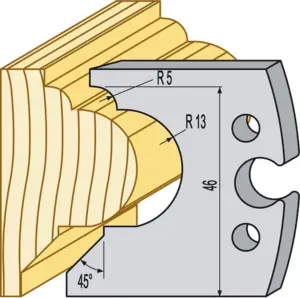 Profil 95038 50mm 5,5 hss 18% TB