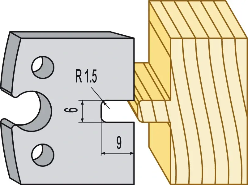 Profilstål 94220 40mm hss 18% TB