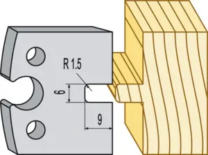 Profilstål 94220 40mm hss 18% TB