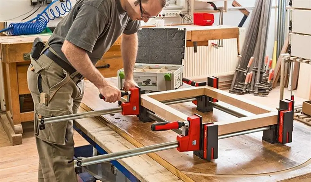 Bessey K-body REVO-SET med tillbehör. 1000mm Kampanj