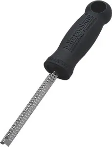 Fyrkantig liten rasp med handtag