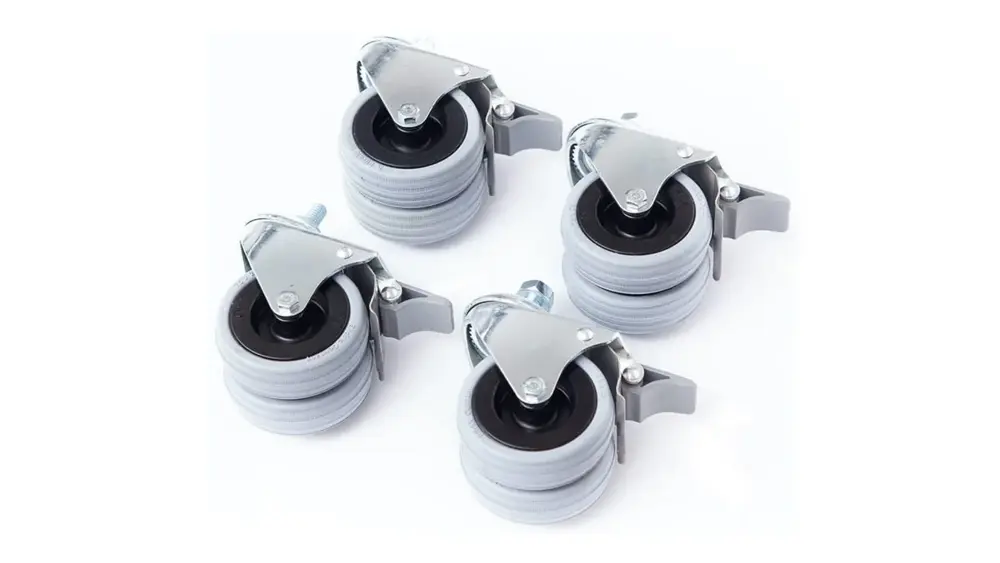 Set of 4 wheels for MP160/MP180/MP200/MP220/MP260 Wood Mizer