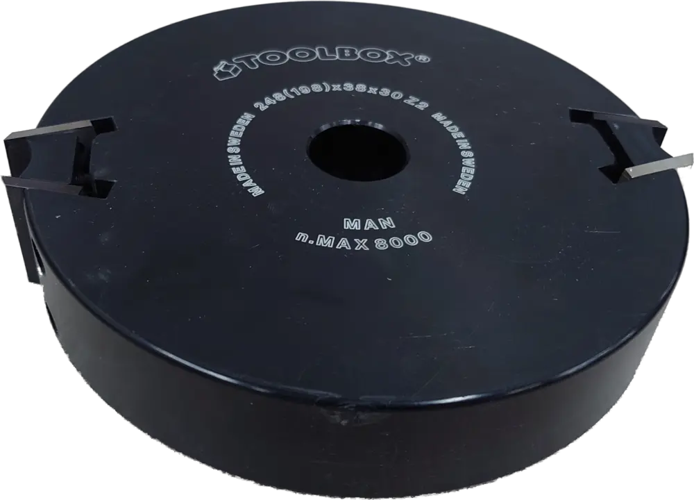 Unikutter avvisar D198 b40 d30 z2 stål TB