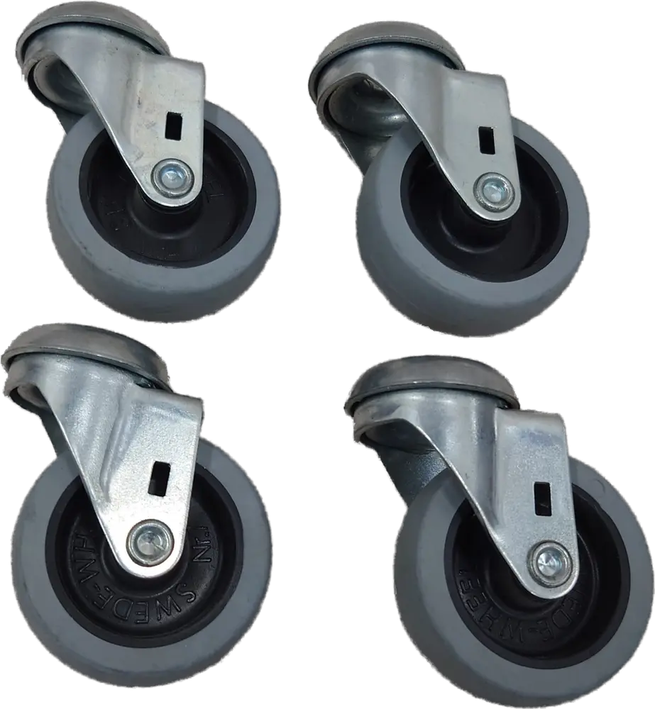 Länkhjul Swede-Wheel 50 mm centrumhål (4-pack)