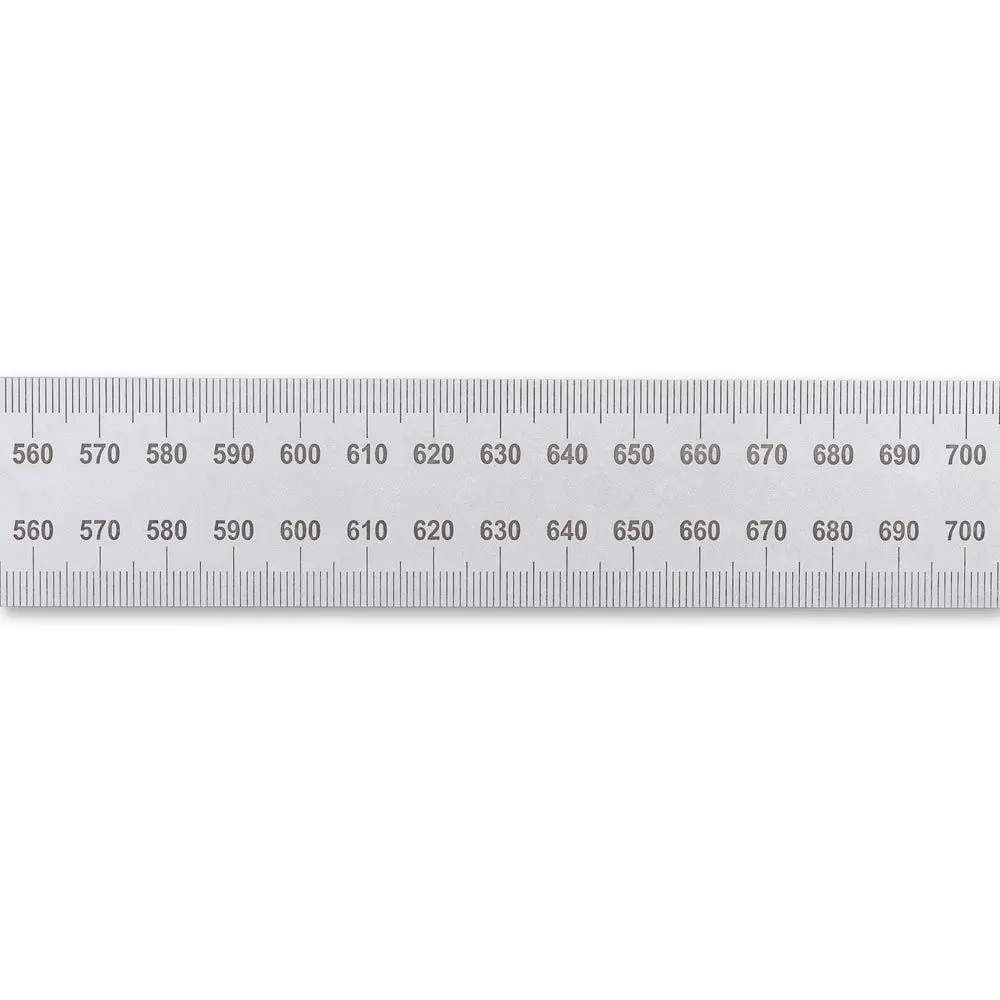 UJK 1220mm Rostfri stål linjal