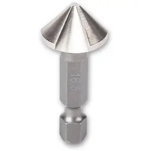UJK HSS Countersink with Hex Shank - 16.5mm Axminster