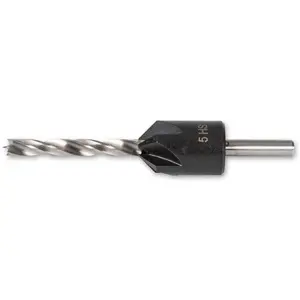 UJK HSS Countersink & Premium HSS Drill Bit - 5mm Axminster