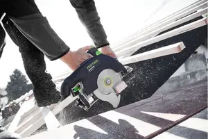 Cirkelsåg 18 V HKC 55 EB-Basic + 5,0 amp batteri på köpet