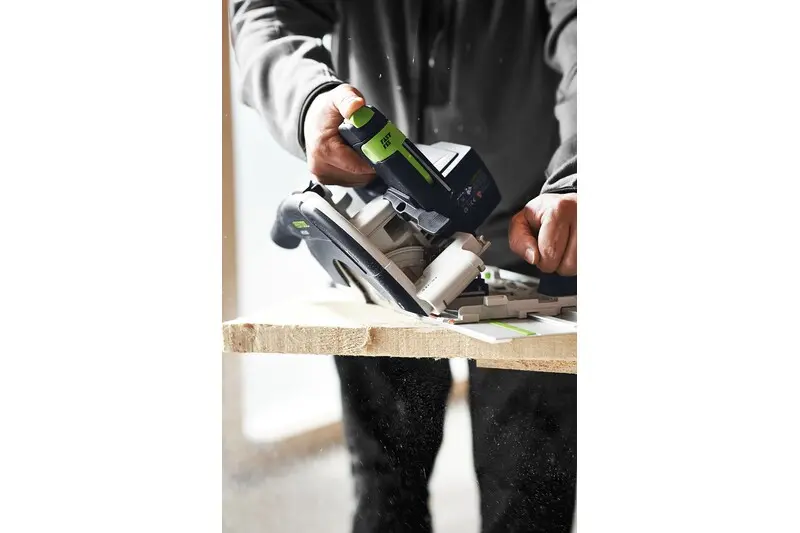 Cirkelsåg 18 V HKC 55 EB-Basic + 5,0 amp batteri på köpet