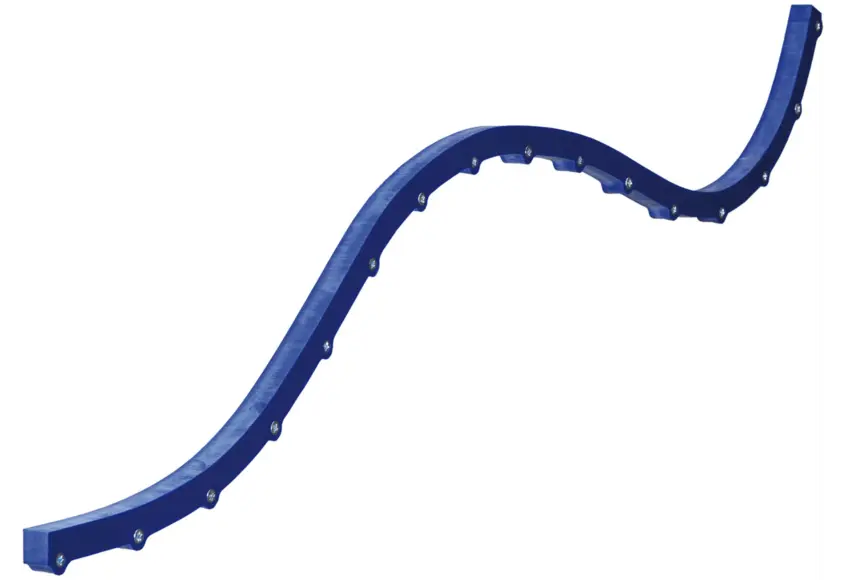 Kurvlinjal 2 meter
