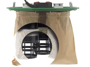 Record CamVac heavy Duty 200L 3000w Ink. 2 m slang.