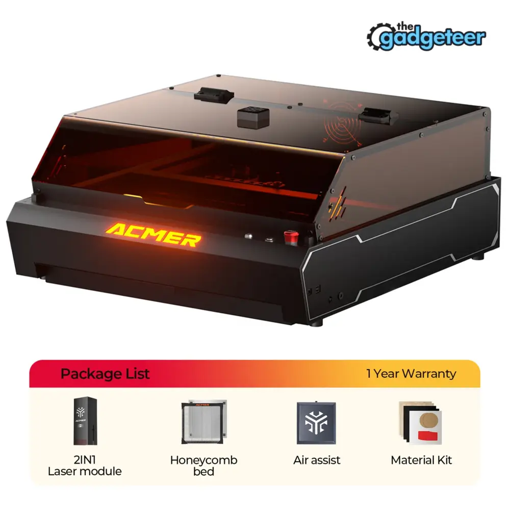 ACMER P3 10W & 2W IR 2 in 1 Laser
