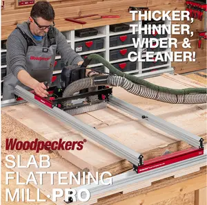 Woodpeckers slab Flattening Mill Pro