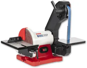 Axminster Workshop AW18BDS kombinerad band och skivputs 230V EU plugg