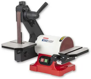 Axminster Workshop AW15BDS kombinerad band och skivputs 230V EU plugg
