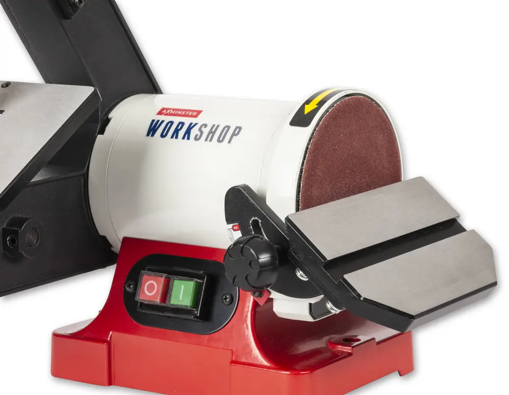 Axminster Workshop AW15BDS kombinerad band och skivputs 230V EU plugg