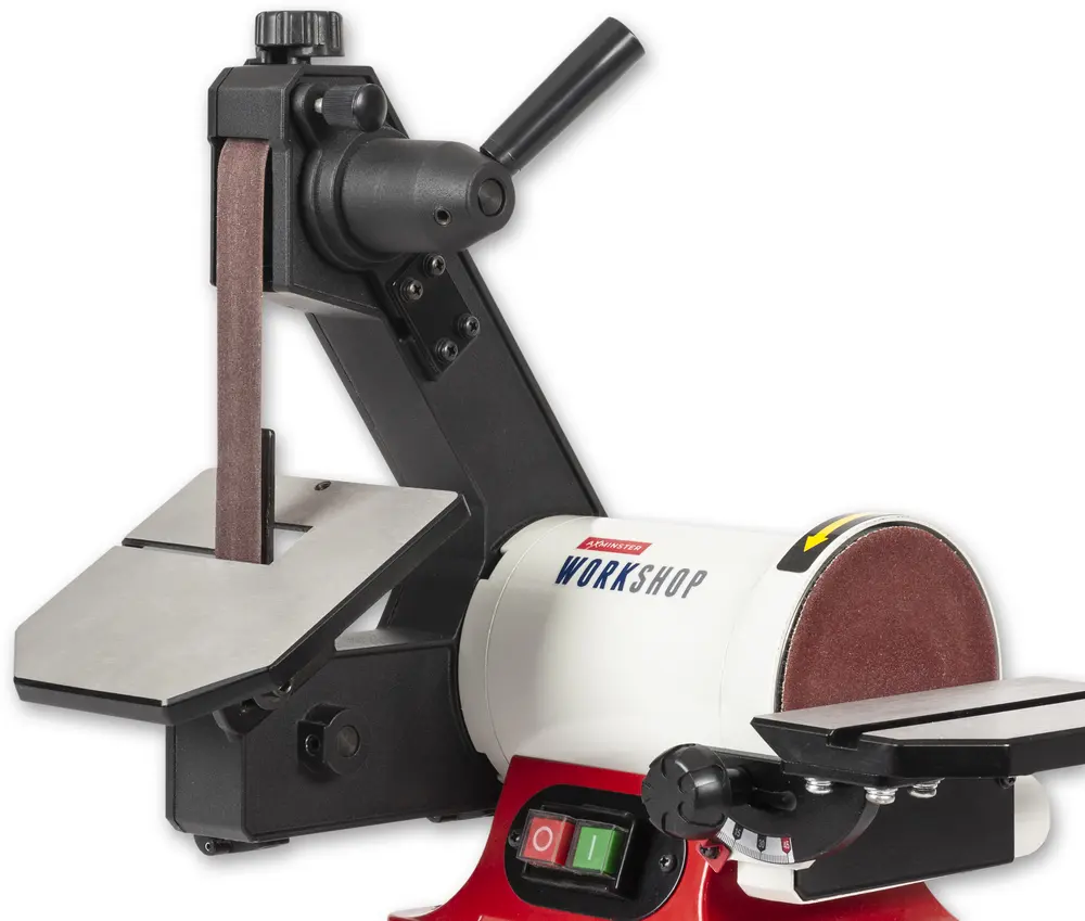 Axminster Workshop AW15BDS kombinerad band och skivputs 230V EU plugg
