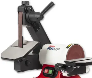 Axminster Workshop AW15BDS kombinerad band och skivputs 230V EU plugg