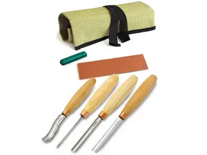 BeaverCraft SC01 Bildhuggarjärn SET (4 verktyg)